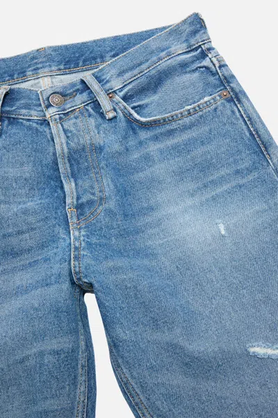 Acne Studios Relaxed Fit Vintage-style Jeans In Blue