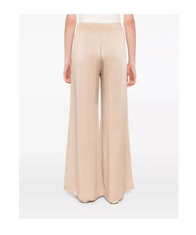 Fabiana Filippi Wide-leg Trousers Elasticated Waist In Pink