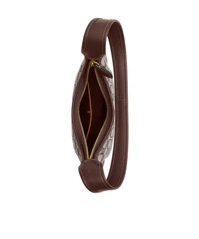 Coach Curve Zip Bag In Signature Jacquard