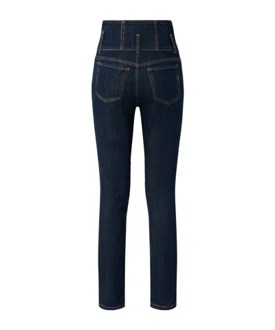 Pinko Jeans With Belt Loops In Blue