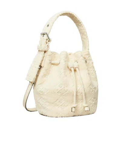 Tory Burch T Monogram Terry Mini Bucket Bag