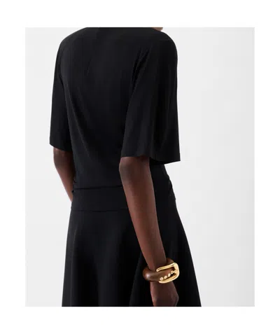 Jacquemus High-neck Cropped Top With Padded-shoulders