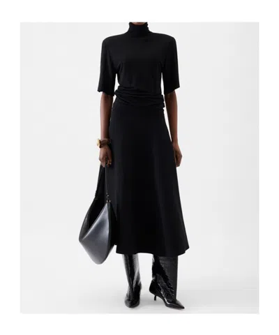 Jacquemus High-neck Cropped Top With Padded-shoulders
