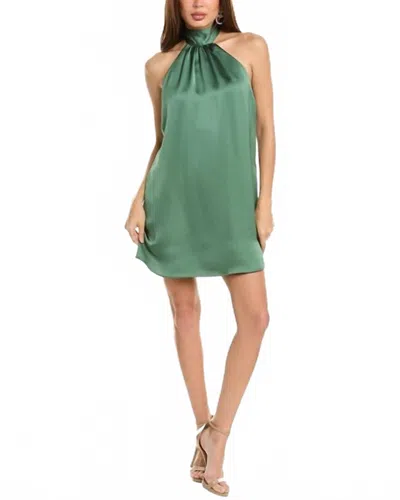 Ramy Brook Sam Halter Mini Dress In Spruce In Green