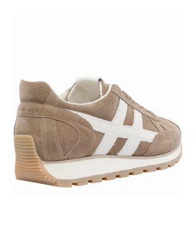 Hogan Interactive Grey Suede Sneakers