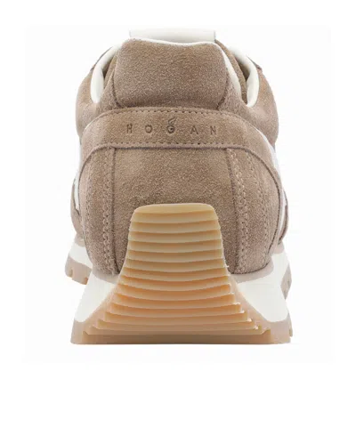 Hogan Interactive Grey Suede Sneakers