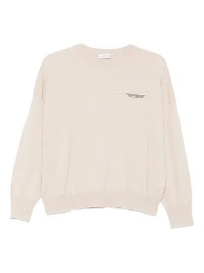 Brunello Cucinelli Monili-embellished Sweater