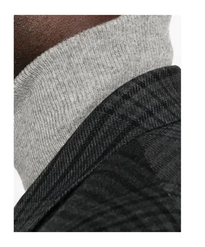 Brunello Cucinelli Cashmere Turtle-neck Sweater In Gray