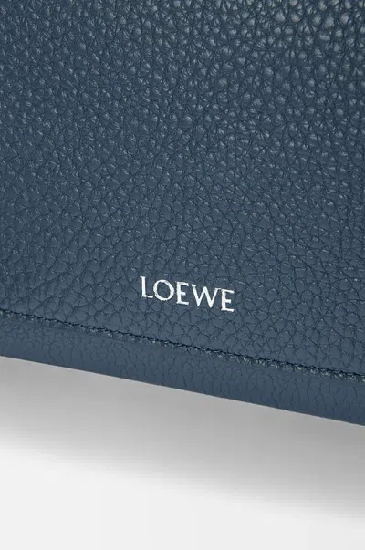 Loewe Small Pebble Messenger Bag In Supple Grained Calfskin
