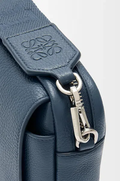 Loewe Small Pebble Messenger Bag In Supple Grained Calfskin