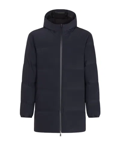 Herno Padded Jackets With Hood And Cuffs In Black