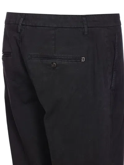Dondup Gaubert Relax Pants In Black