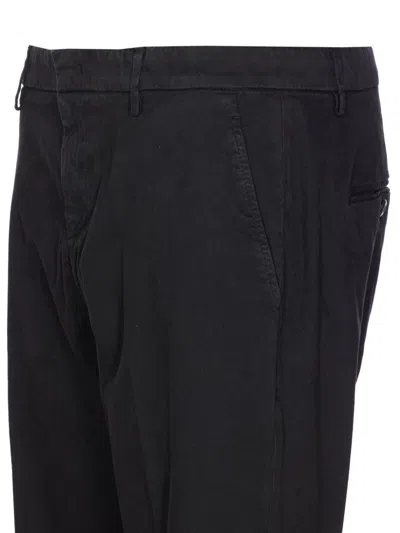 Dondup Gaubert Relax Pants In Black