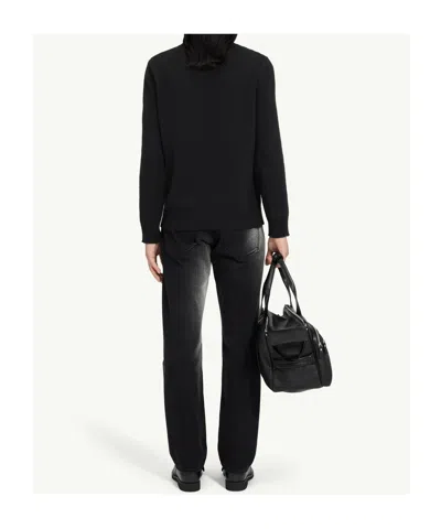 Mm6 Maison Margiela Relaxed Fit Sweater With Tape Detail