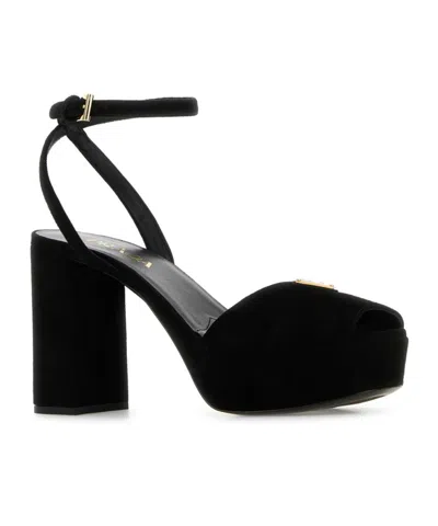 Prada Platform High Heel Sandals