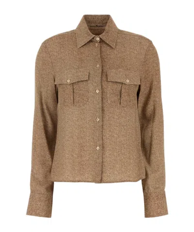 Ermanno Scervino Herringbone-pattern Shirt