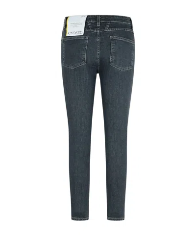 Closed Zippered Tapered Denim Jeans