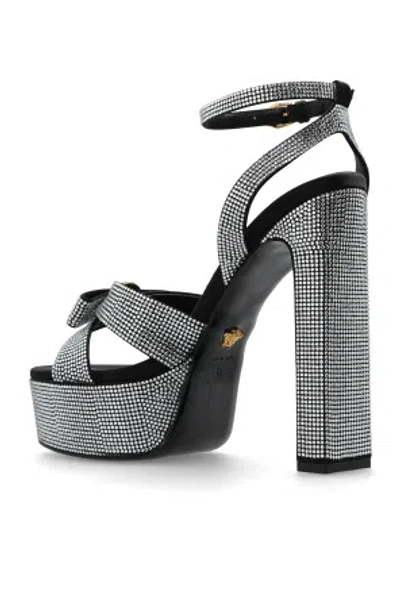 Versace Open-toe High-heeled Sandals