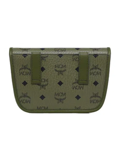 Mcm Mini Aren Visetos Monogram Messenger Bag