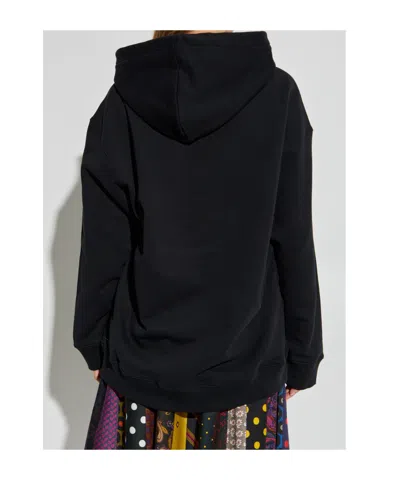 Moschino Long Sleeve Hooded Sweatshirt