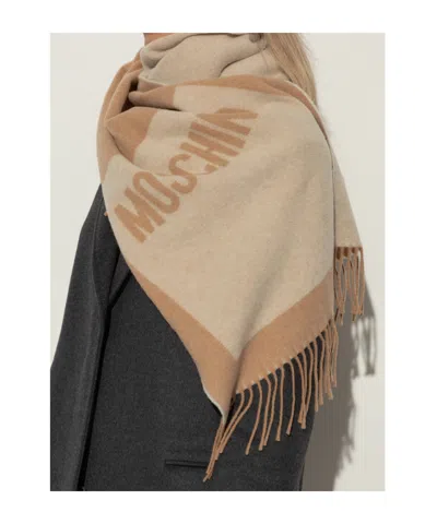 Moschino Fringed Scarf