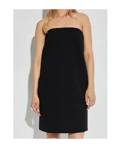 Moschino Sleeveless Dress In Black