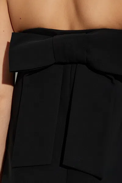 Moschino Sleeveless Dress In Black