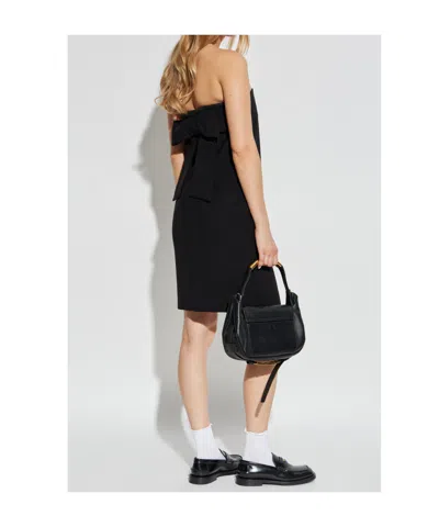 Moschino Sleeveless Dress In Black