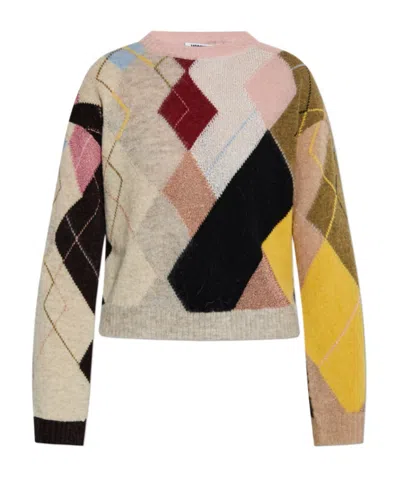 Moschino Knitwear Crew Neck Long Sleeves Soft Texture