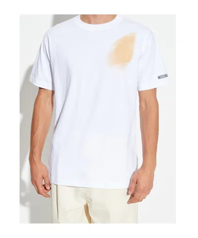 Moschino Short Sleeve T-shirt In White