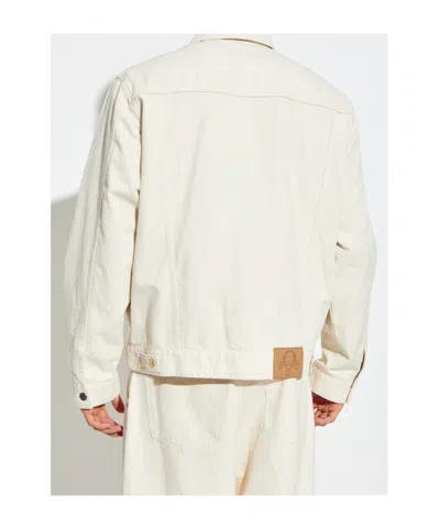 Moschino Button-fastening Flap-pocket Jacket In White