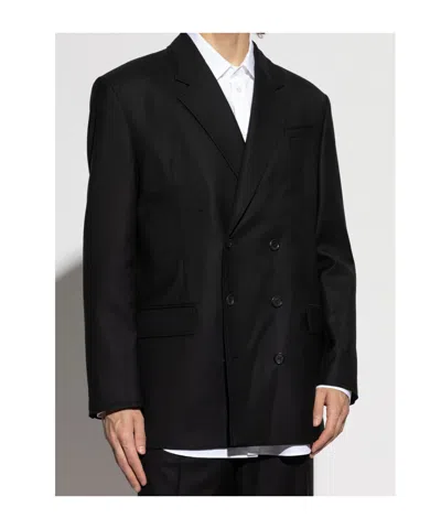 Moschino Long Sleeve Blazer In Black