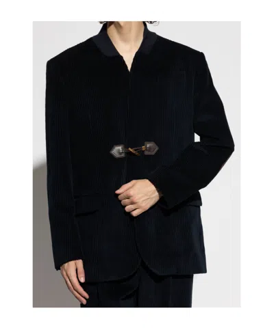 Moschino Long Sleeve Blazer In Black