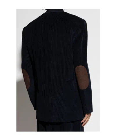 Moschino Long Sleeve Blazer In Black