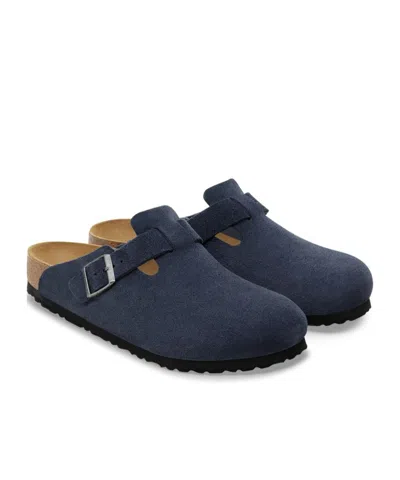 Birkenstock Boston Clogs Midnight In Blue