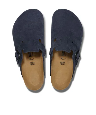 Birkenstock Boston Clogs Midnight In Blue