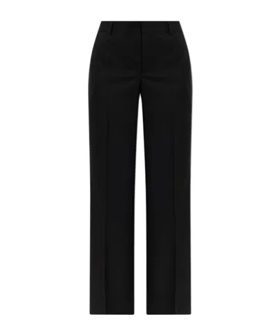 Moschino Belt Loop Dress Pants In Black