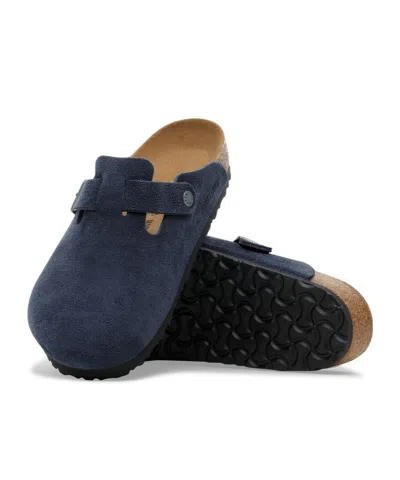 Birkenstock Boston Clogs Midnight In Blue