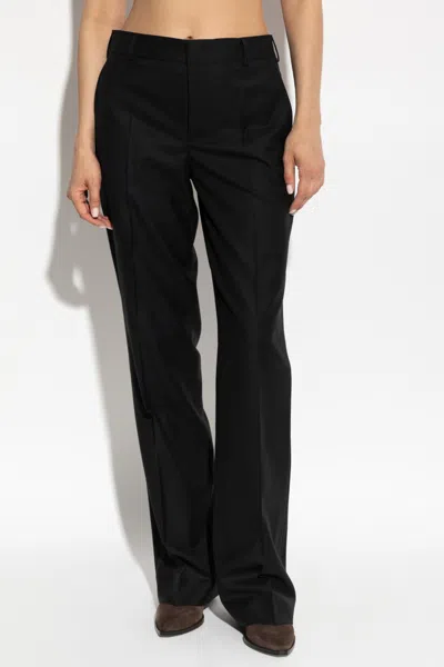 Moschino Belt Loop Dress Pants In Black