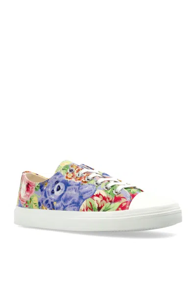 Moschino Teddy-bear-print Sneakers