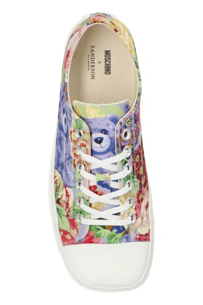 Moschino Teddy-bear-print Sneakers