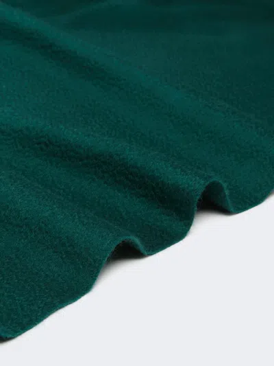 Max Mara Cashmere Stole With Embroidery And Fringing