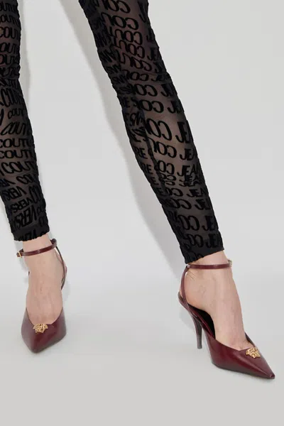 Versace 85mm La Medusa Embellished Pointed-toe Heeled Pumps