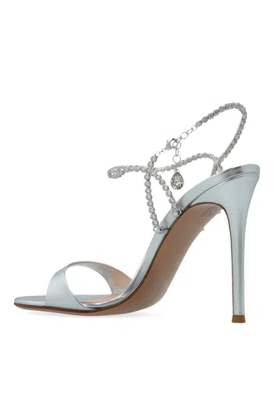 Gianvito Rossi Round Toe High Heel Sandals
