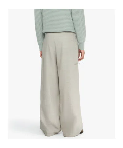 Jw Anderson Tailored Trousers Clay Melange In Neutral