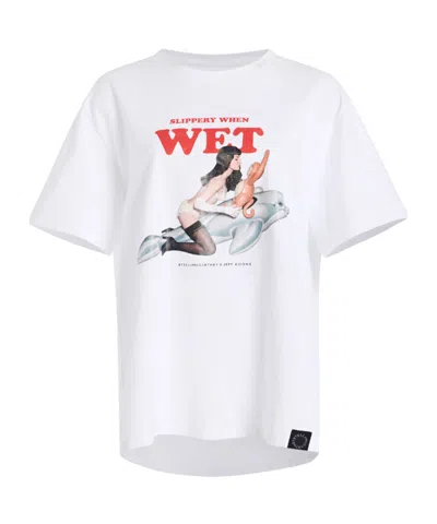 Stella Mccartney Jeff Koons Collaboration Boyfriend T Shirt