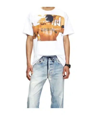 Diesel X Tom Of Finland Foundation Pr-t-norm-tom T-shirt In White