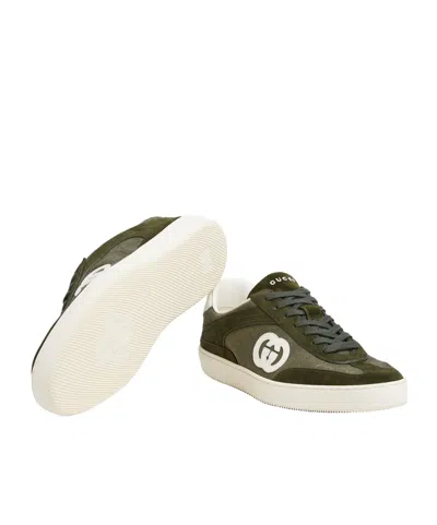 Gucci Men's G75 Sneaker In Green