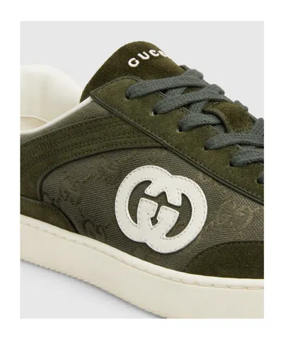 Gucci Men's G75 Sneaker In Green