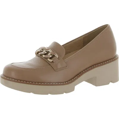 Naturalizer Desi Womens Chain Slip On Loafer Heels
